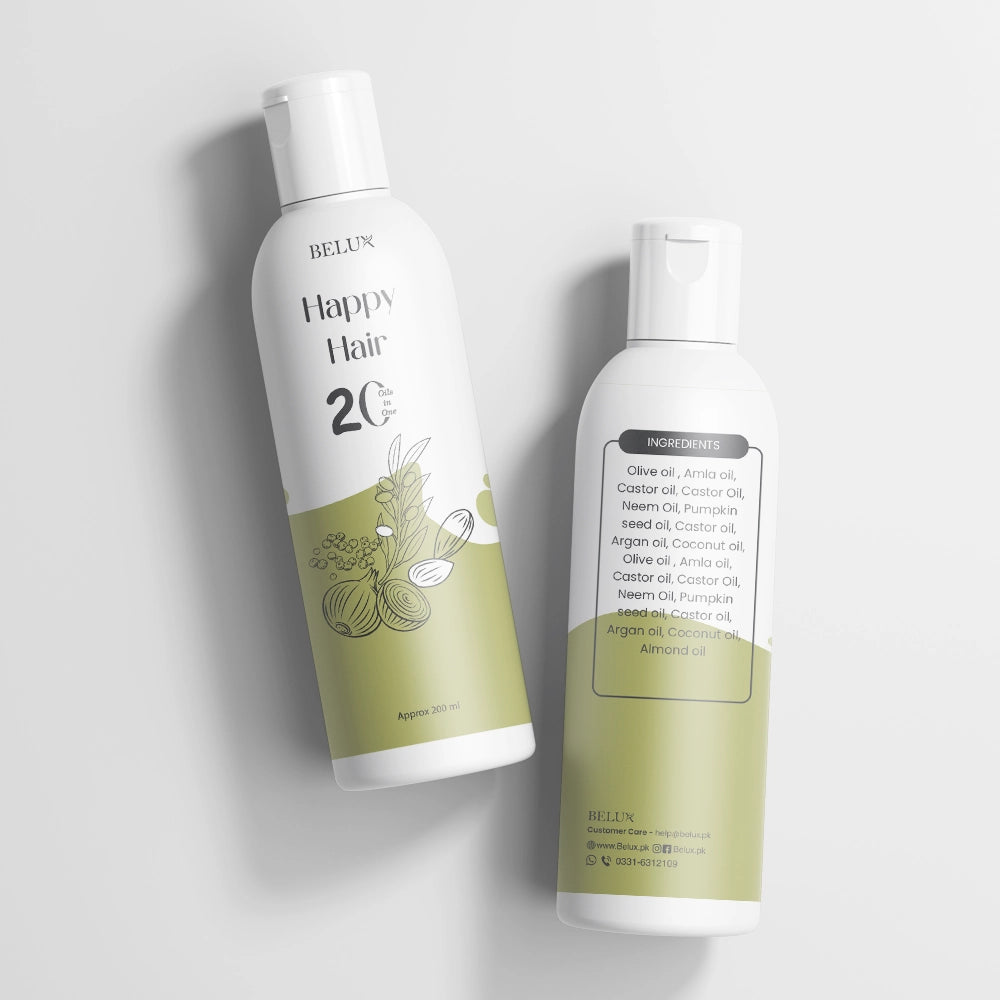 Pack of 2 - Happy Hair Oil