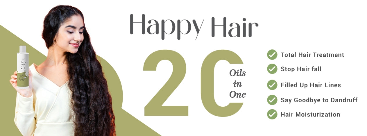 Belux Organic Hair Oil - 20 Organic Oils in One