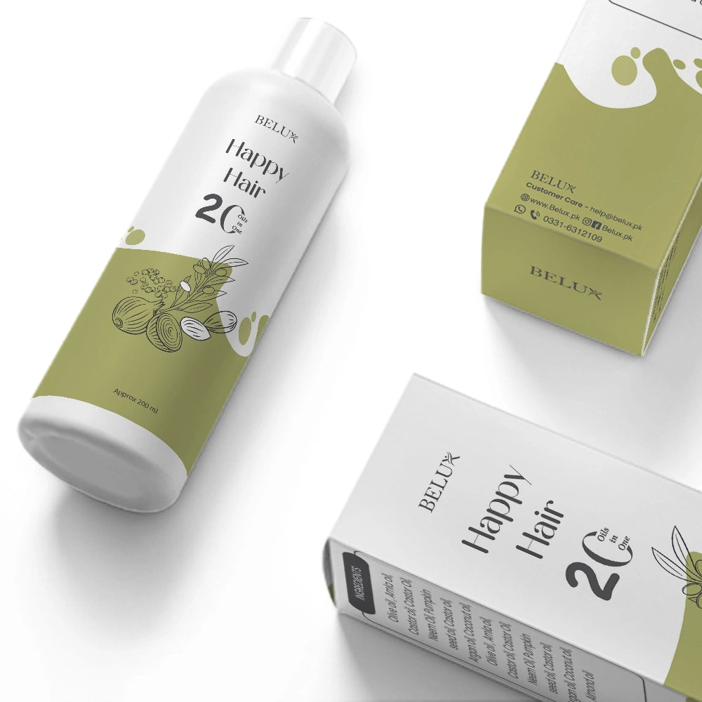 Pack of 2 - Happy Hair Oil
